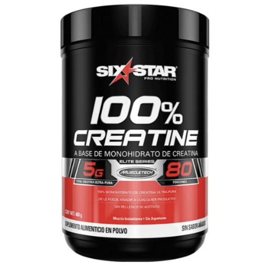 SIX STAR 100% CREATINE 400 GRS